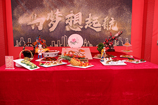 中餐展区
