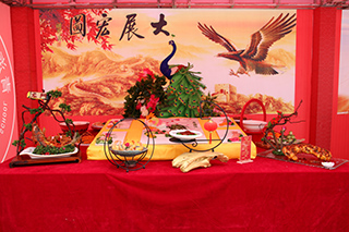 热菜展区