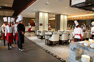参观西餐厅