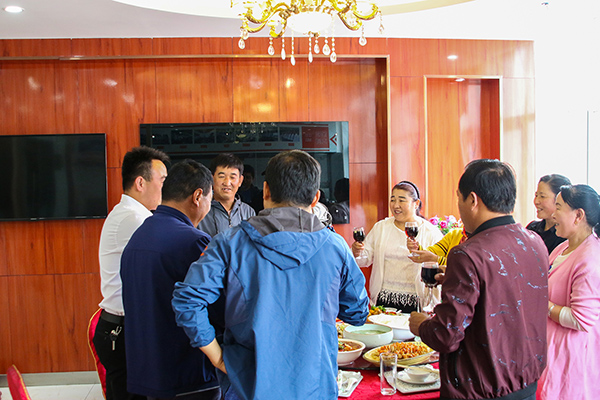家长见面会现场