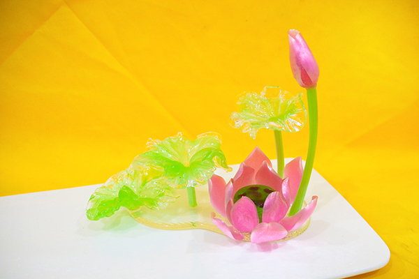 糖艺荷花