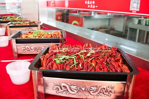 中餐美食展区